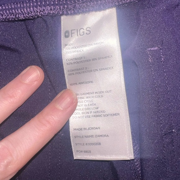 Figs High Waisted Zamora Jogger Scrub Pants - Picture 5 of 7